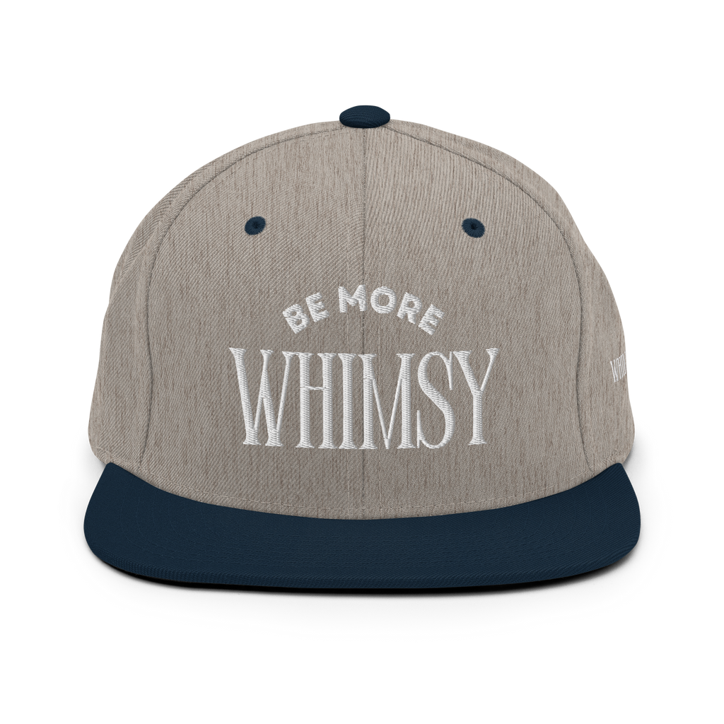 “The Winston” Be More Whimsy Flat Brim