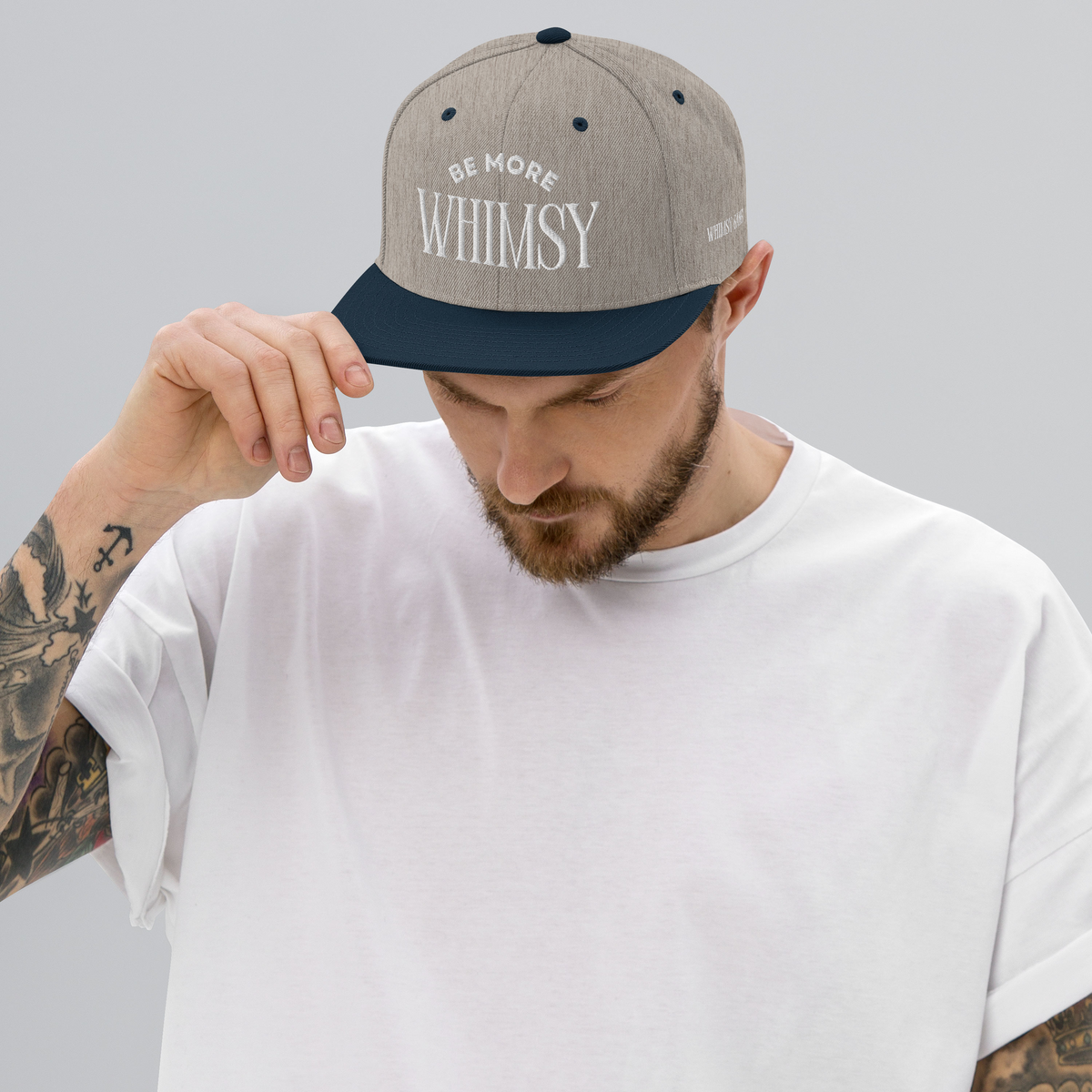 “The Winston” Be More Whimsy Flat Brim